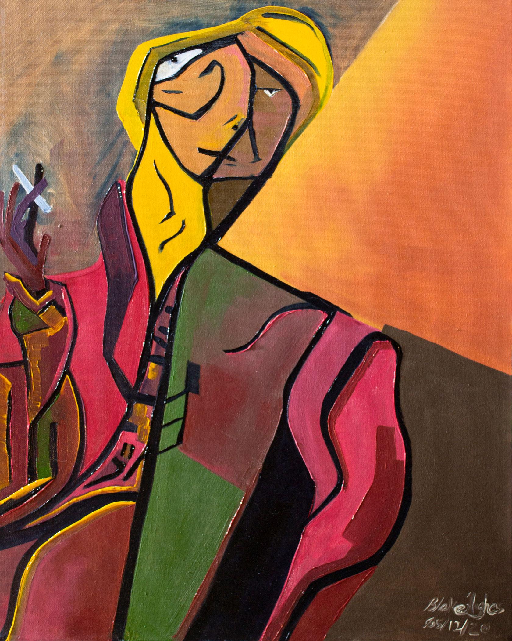 Portrait of Elaine de Kooning