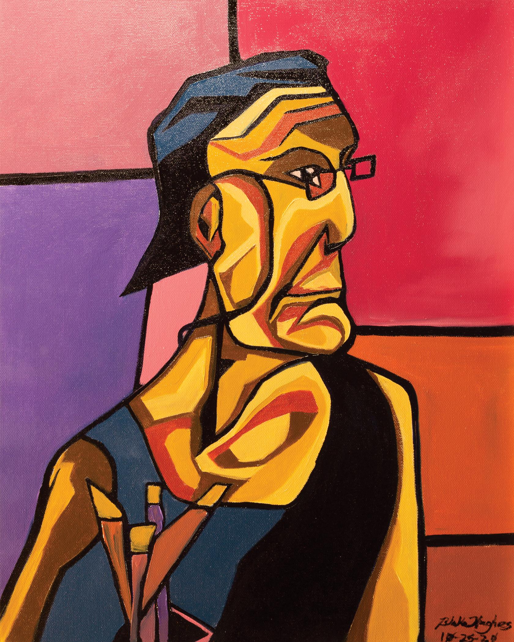 Portrait of Larry Rivers
