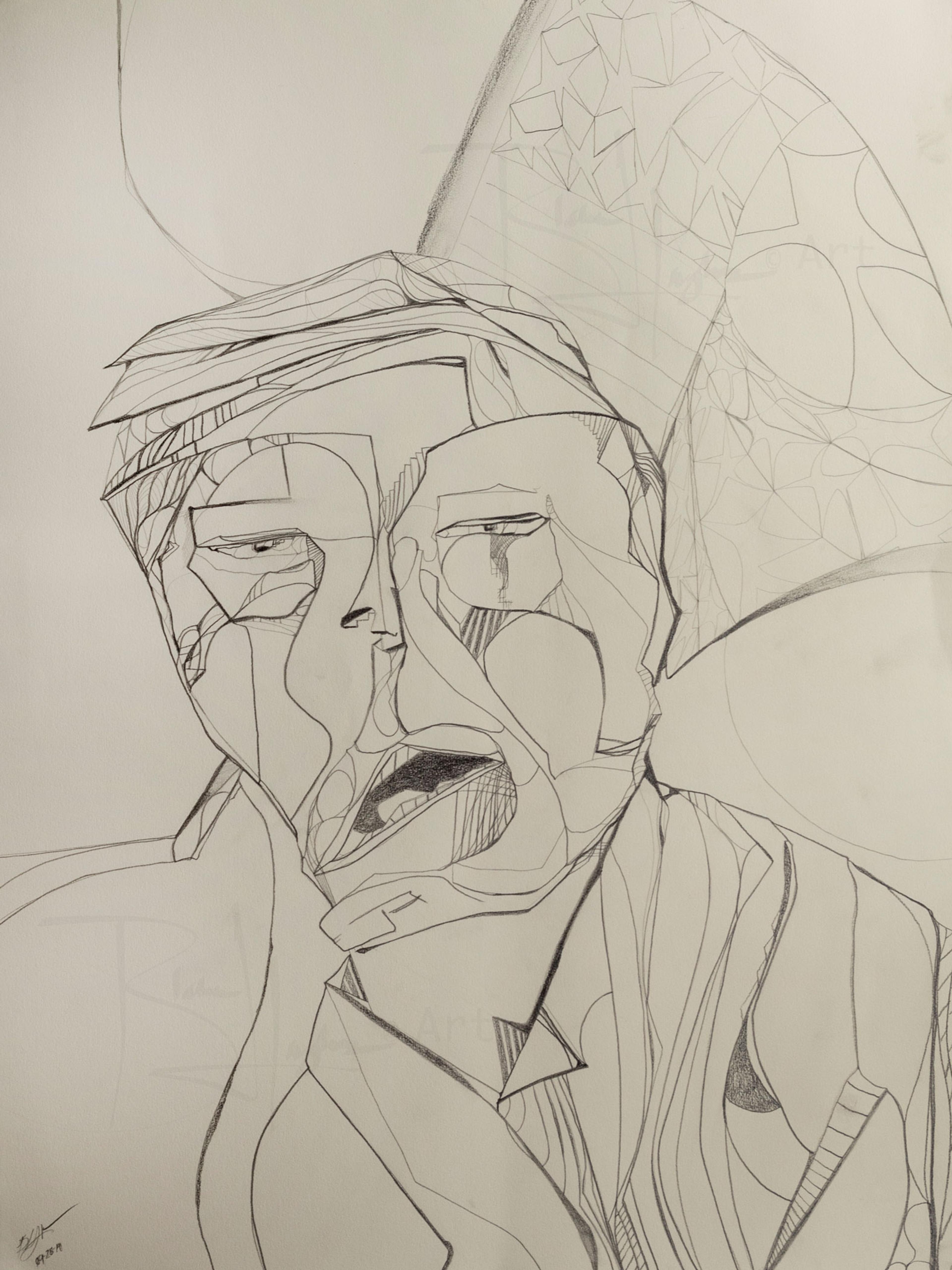 Portrait of Donald Trump