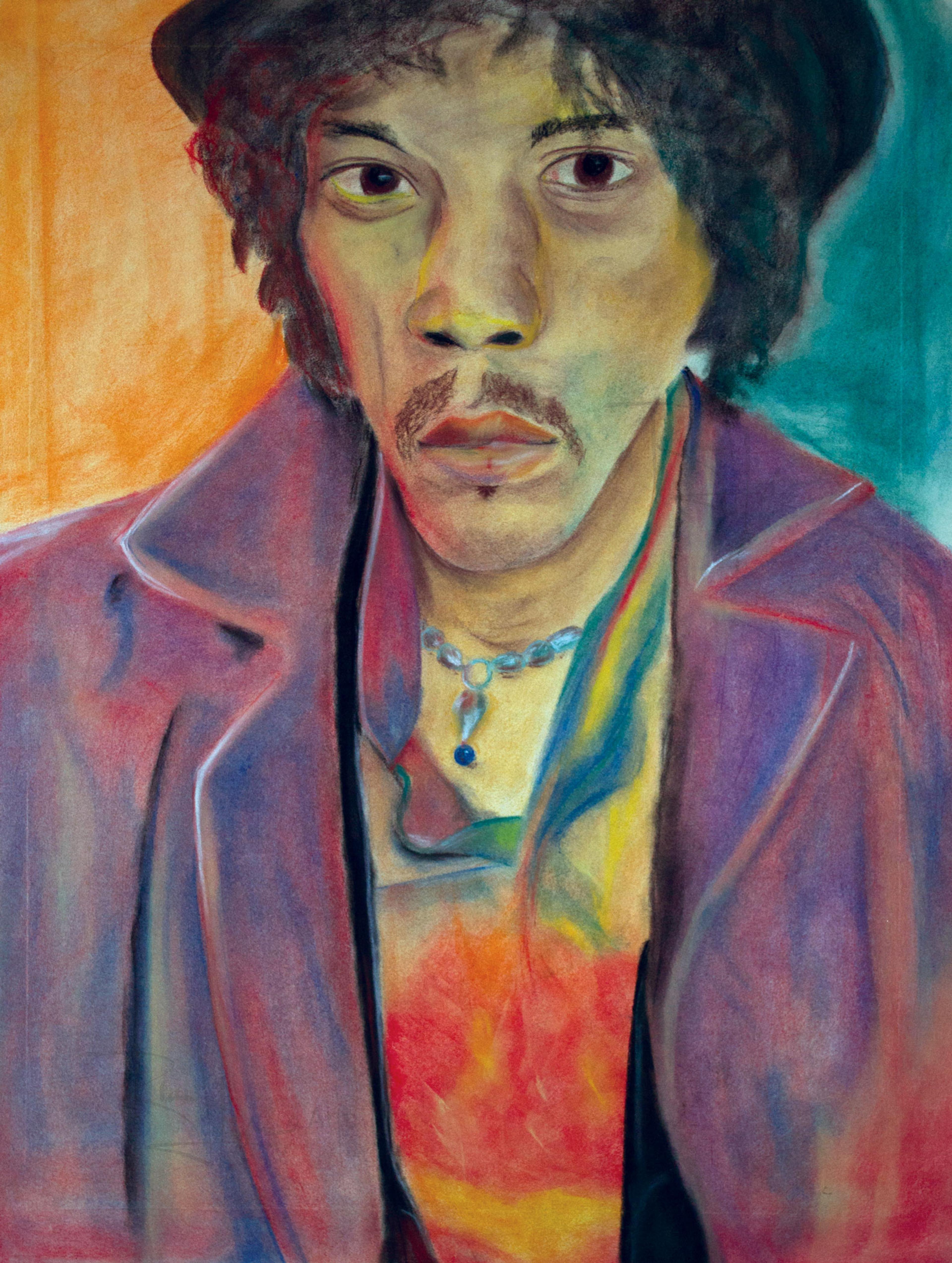 Portrait of Jimi Hendrix