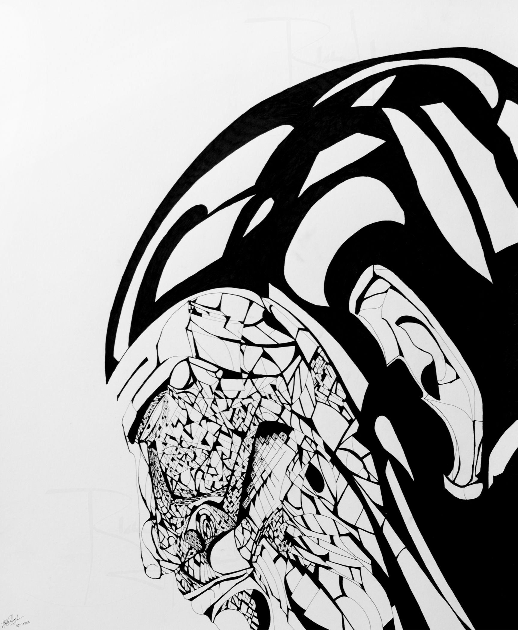 Self Portrait in Black