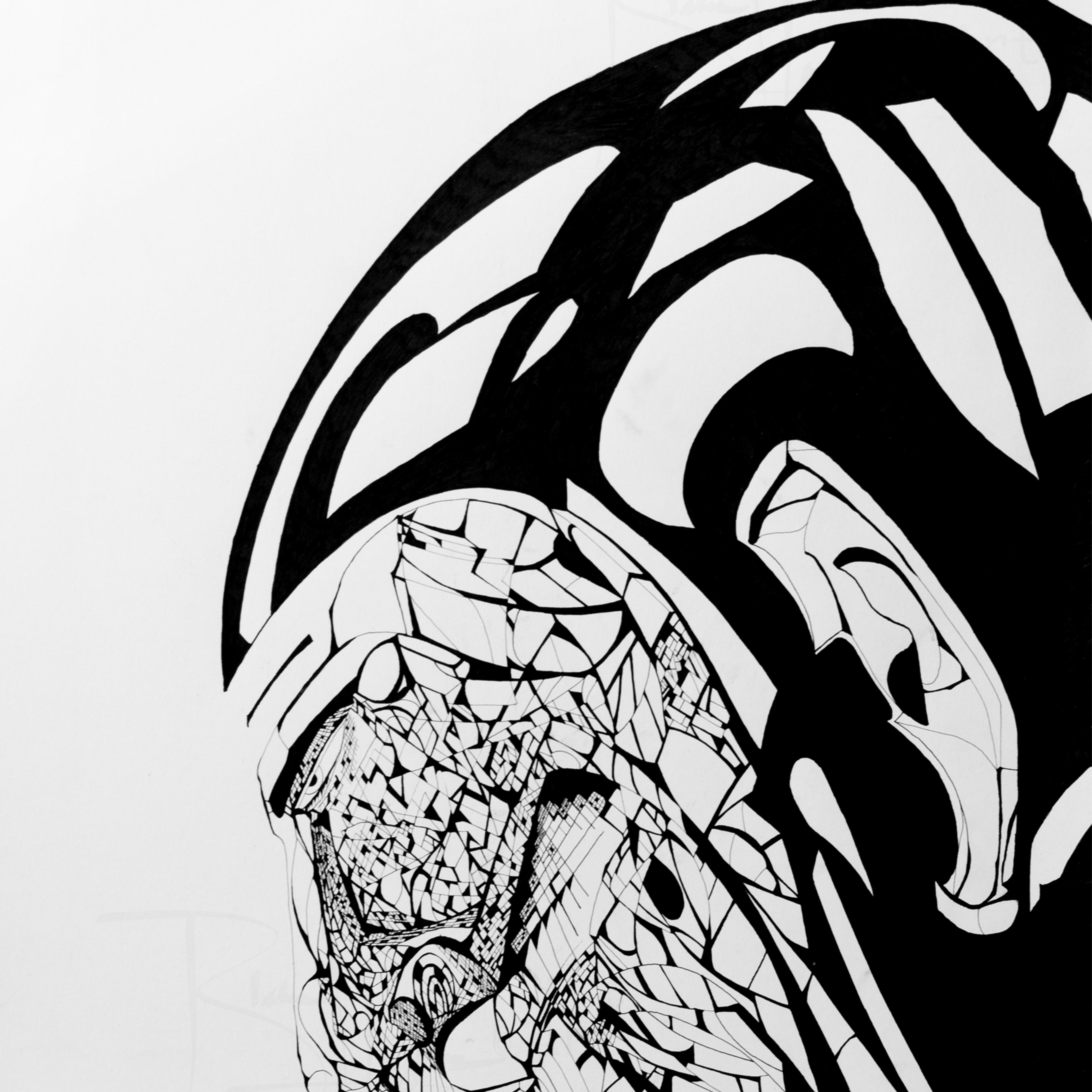 Self Portrait in Black