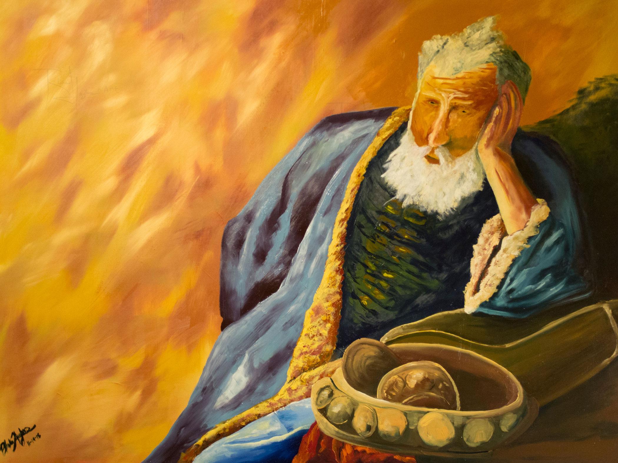 Study of Rembrandt’s Jeremiah