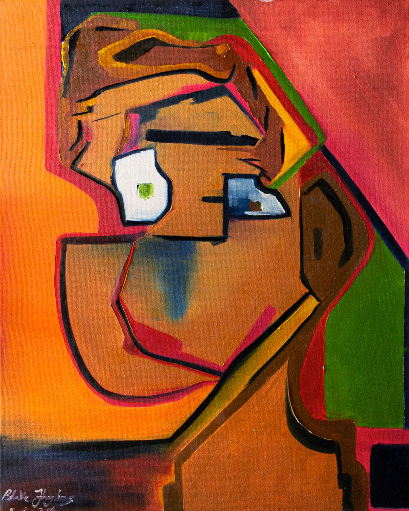 Self Portrait (or God I Need a Haircut)