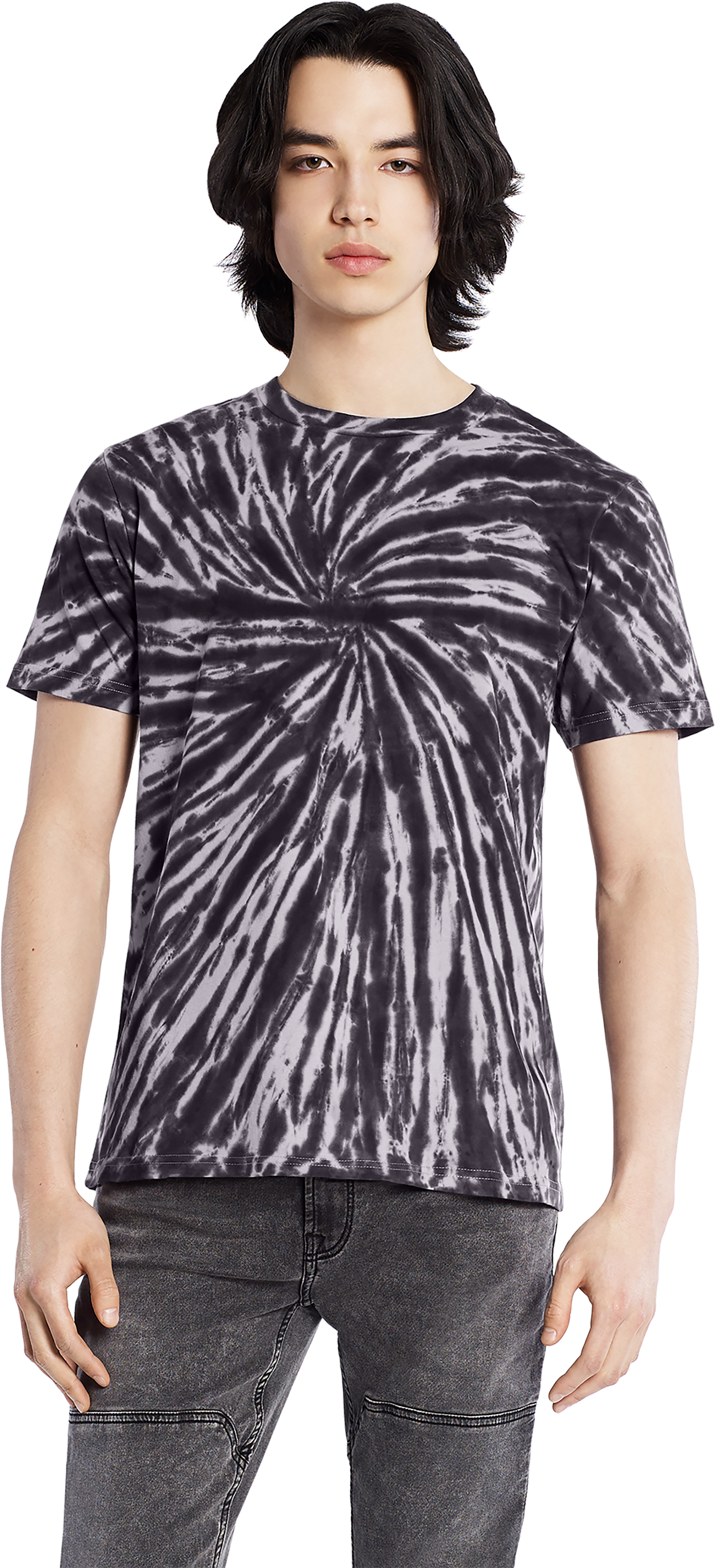 Artistic Tie Dye Jersey Tee