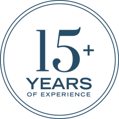 15+ years of experience