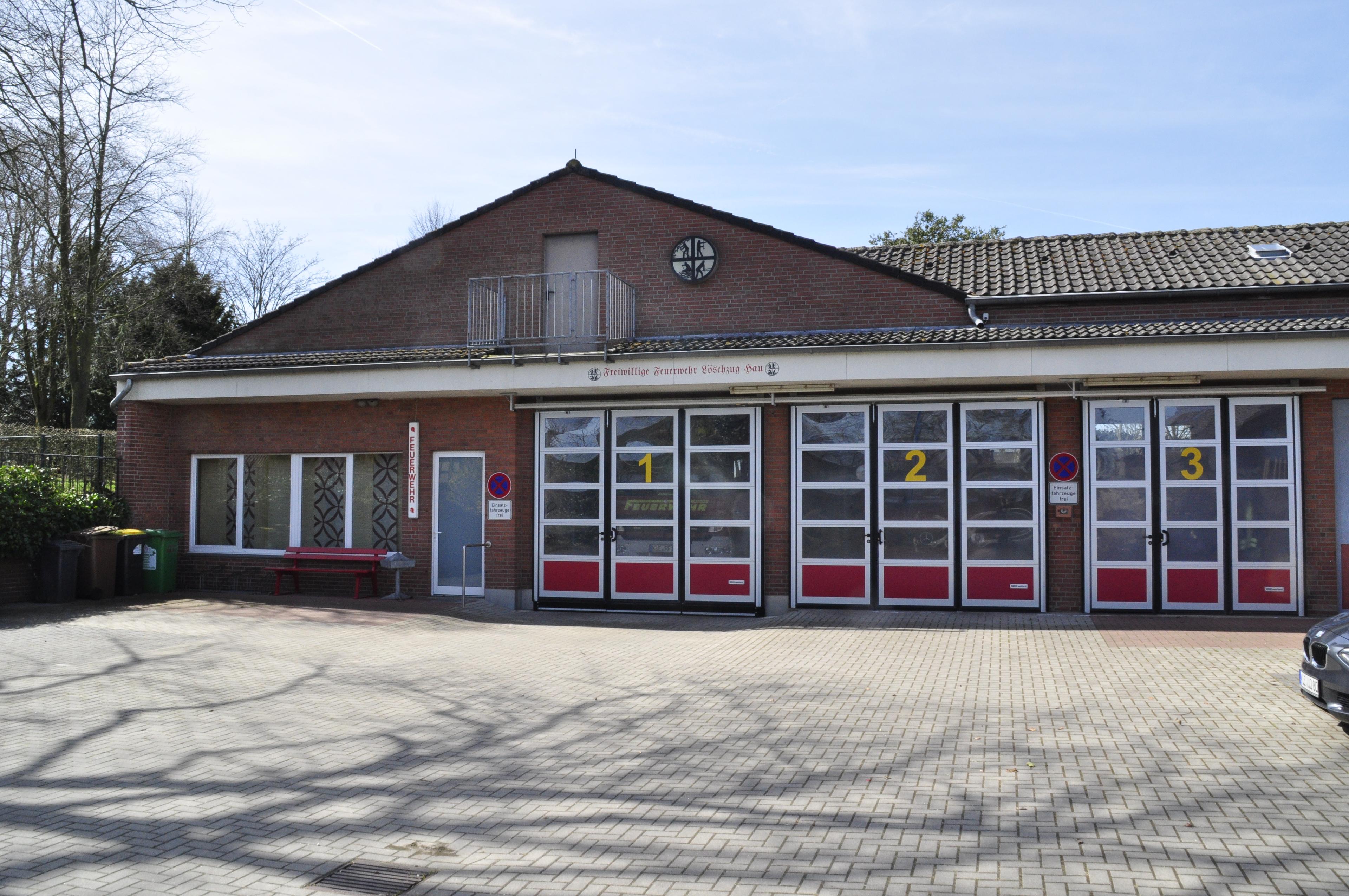 Gerätehaus der Einheit Hau