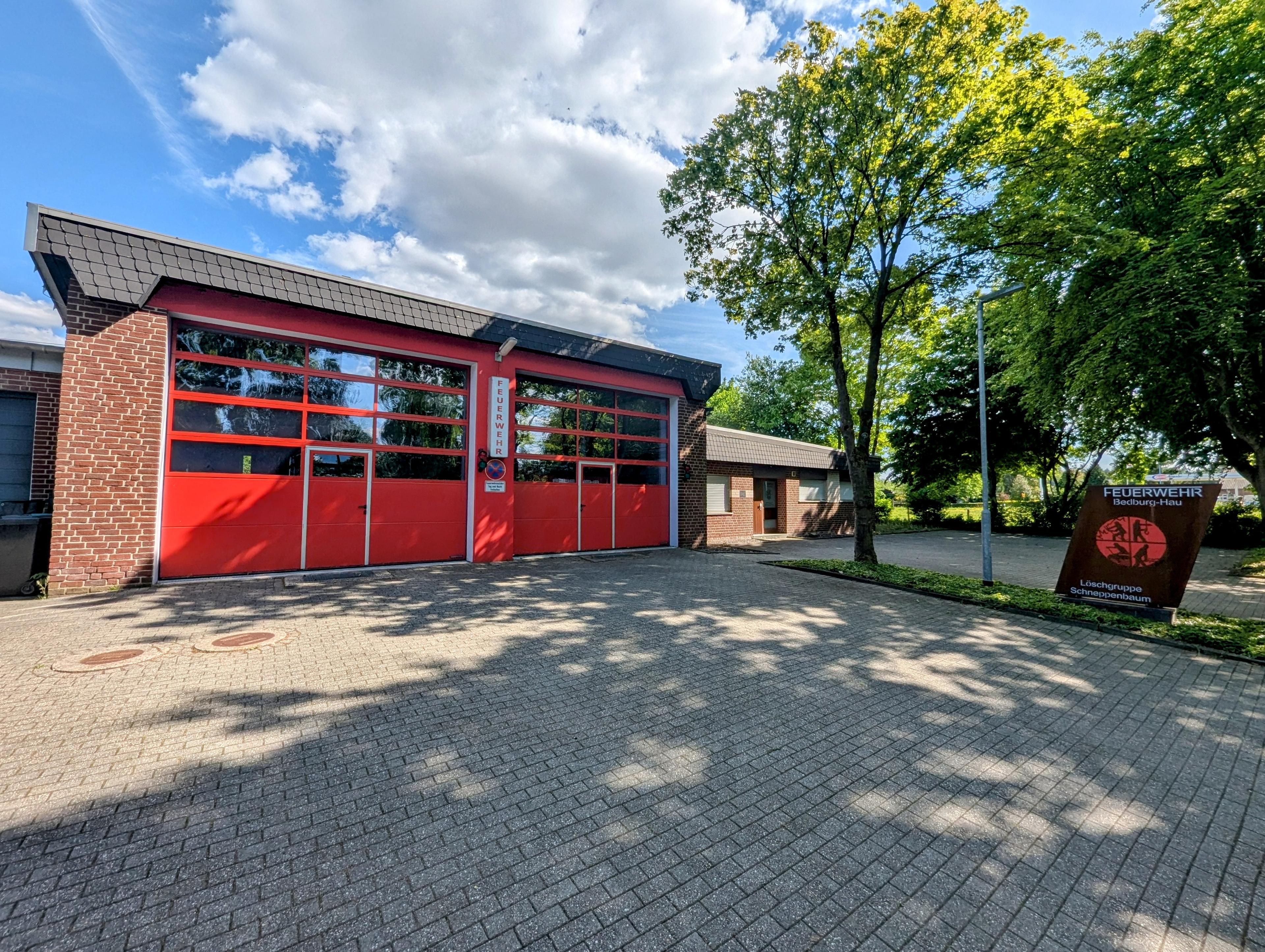Gerätehaus der Einheit Schneppenbaum