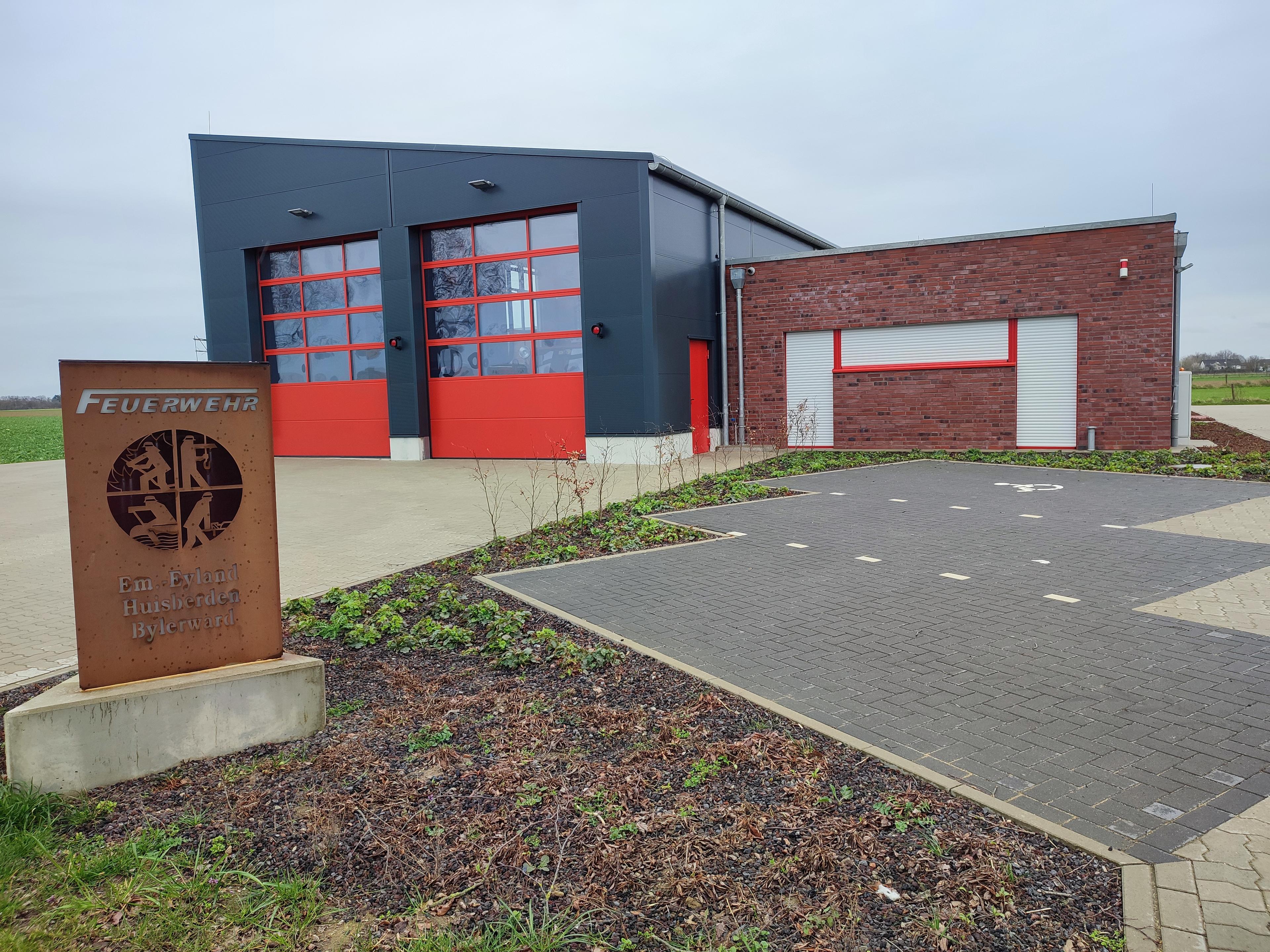 Gerätehaus der Einheit Huisberden