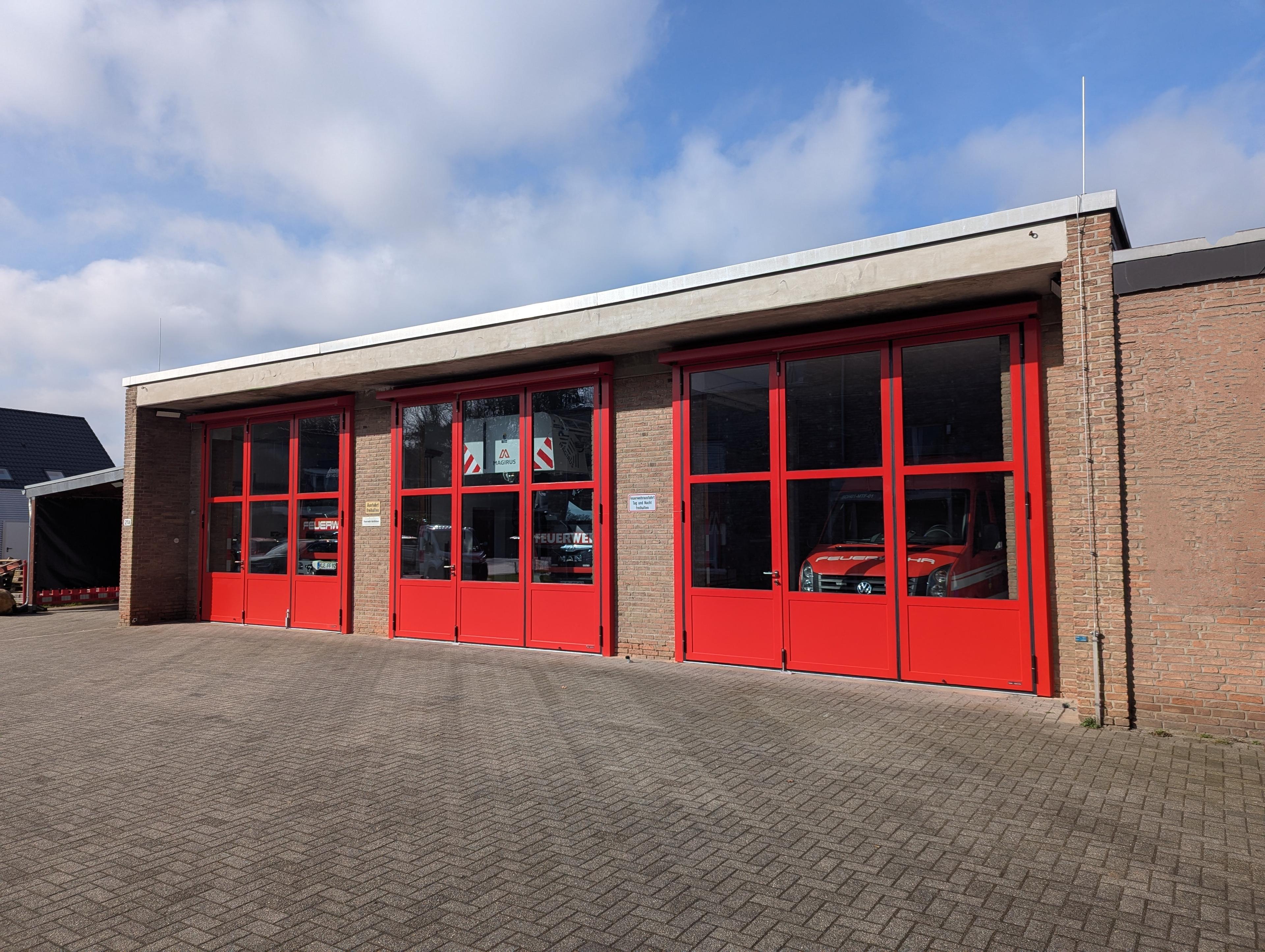 Gerätehaus der Einheit Hasselt