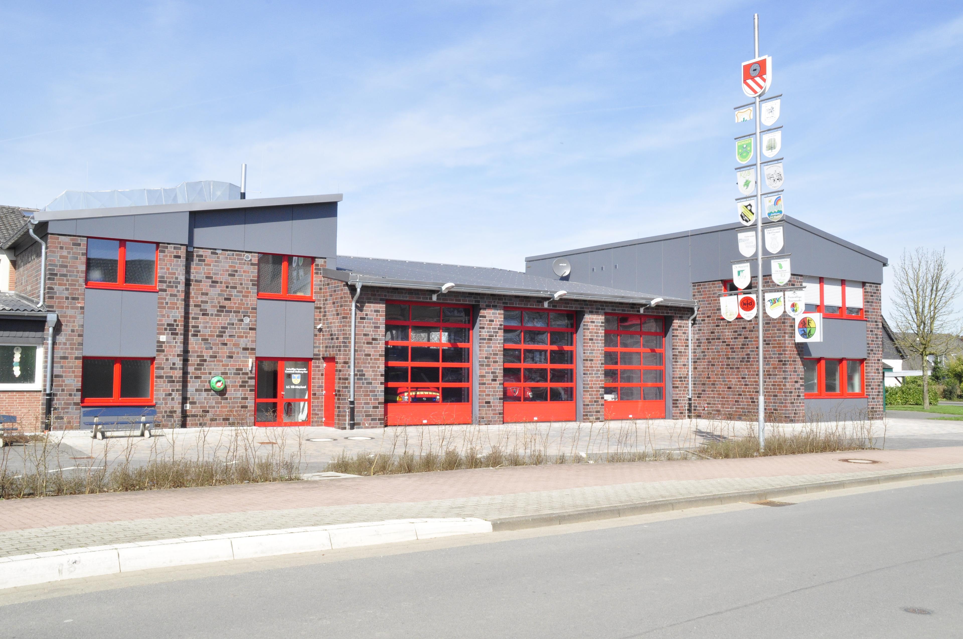 Gerätehaus der Einheit Till-Moyland
