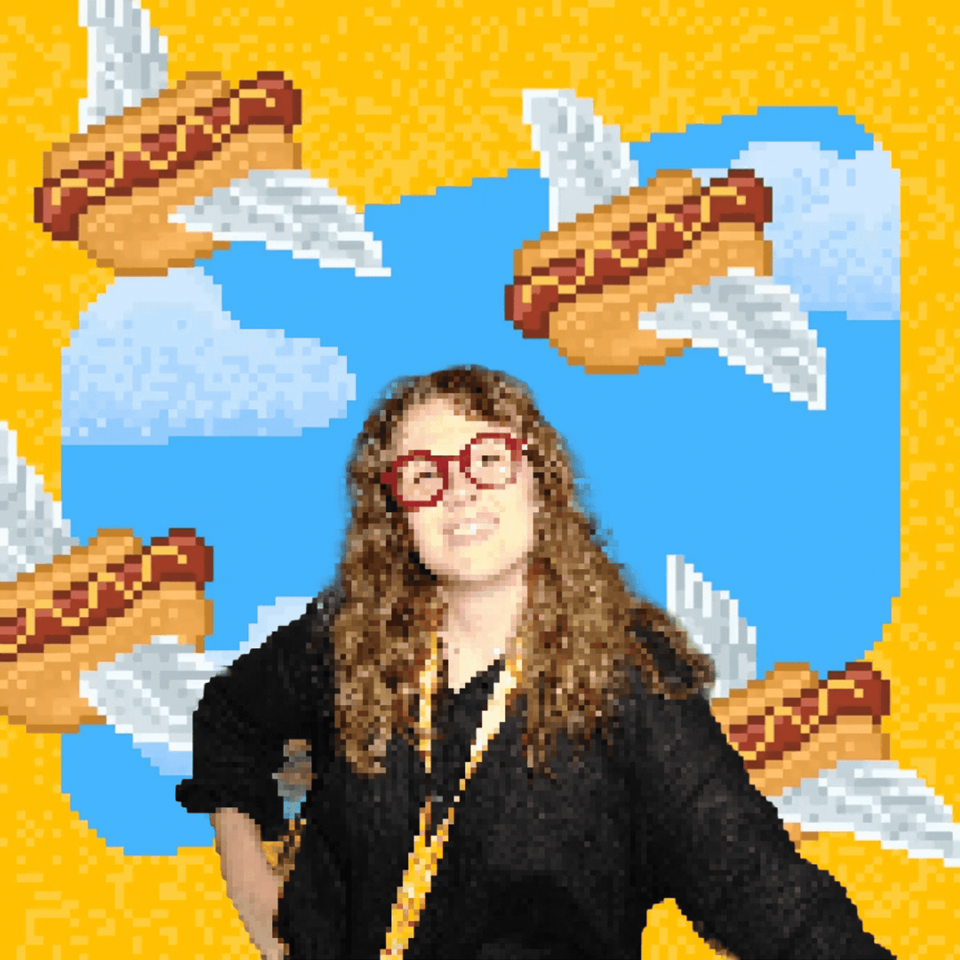 flying hot dogs