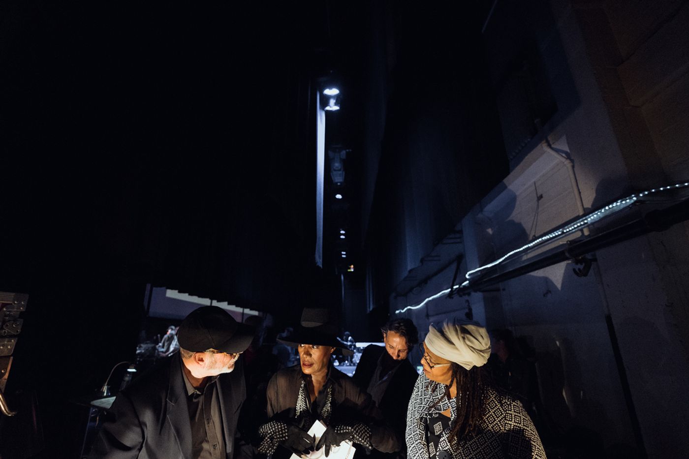 behind the scenes