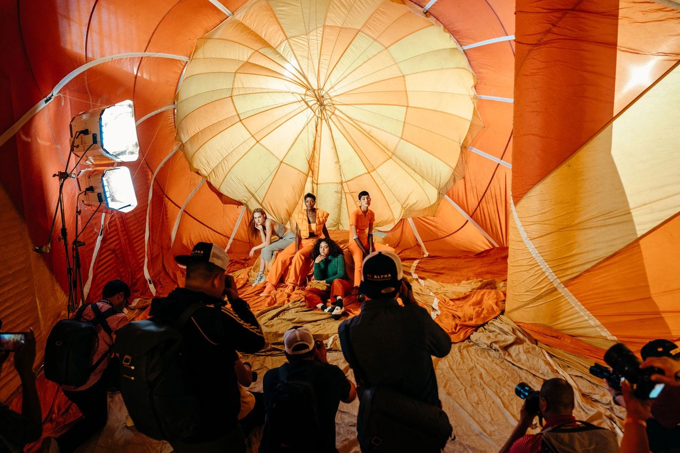 custom event photo installation