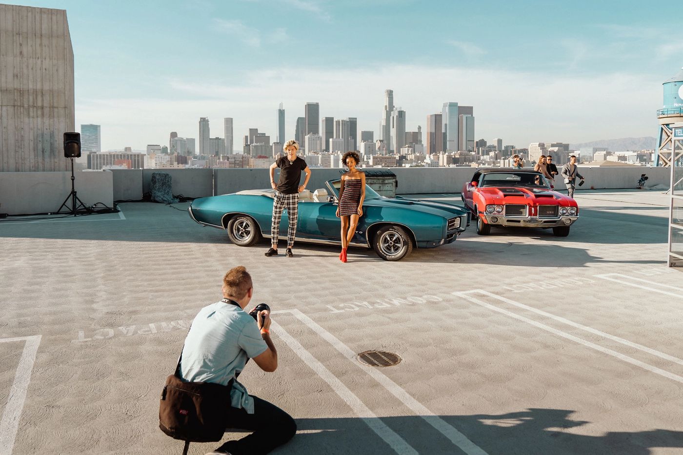 behind the scenes