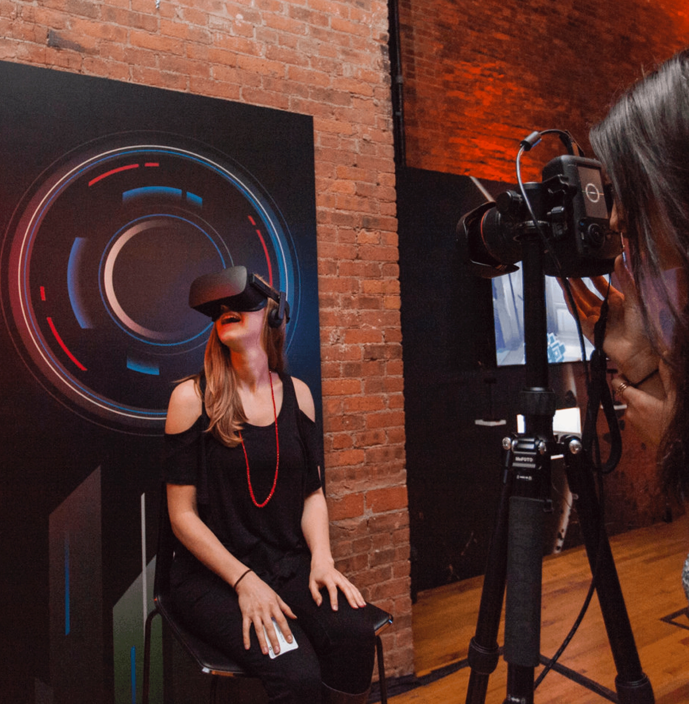 Brand activation event photo booth