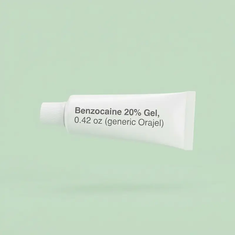 Benzocaine (20%)