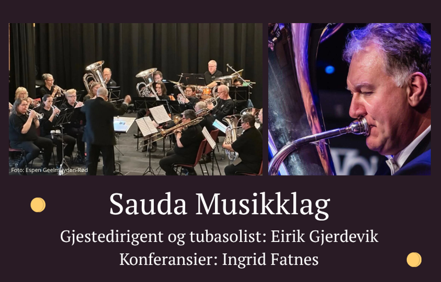 Sauda musikklag- Eirik Gjerdevik 