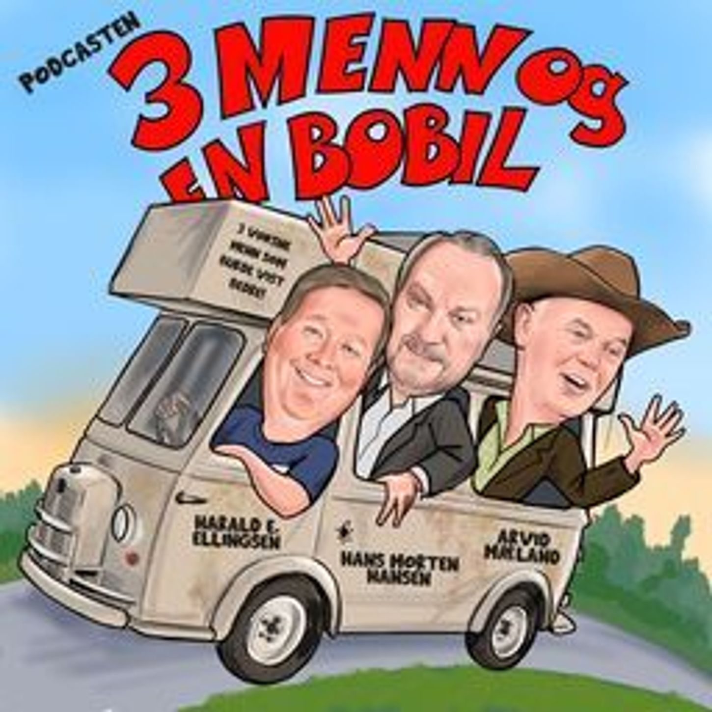3 menn og en bobil - LIVE