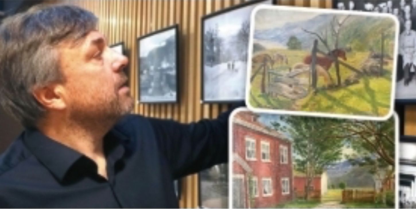 Auksjon med bilder av Samuel Tveit