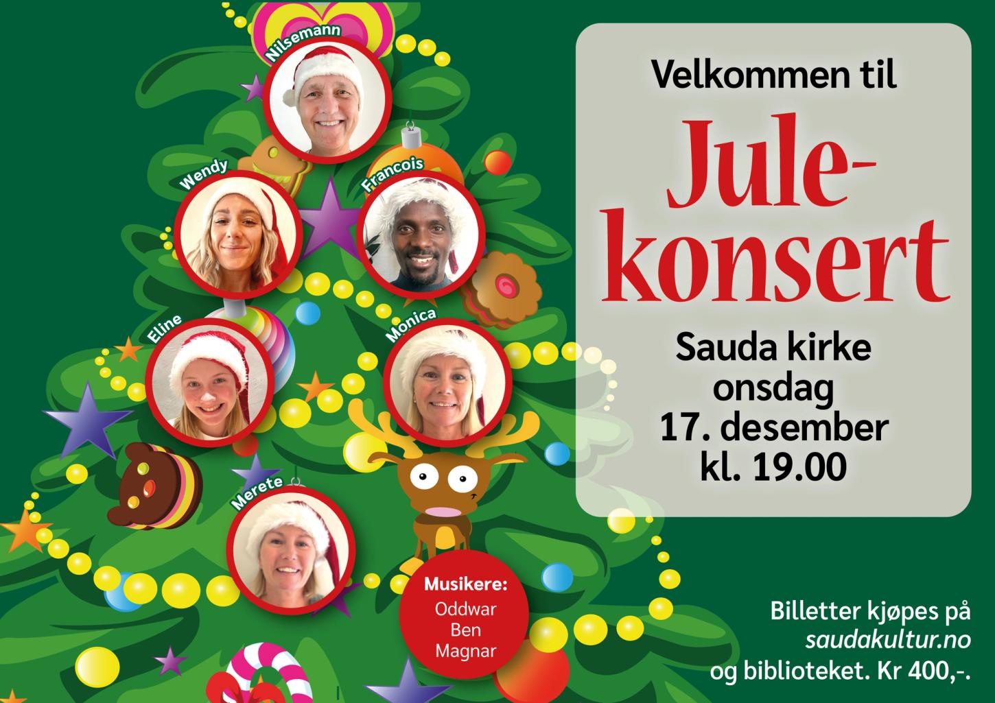 Julekonsert: Nilsemann og venner