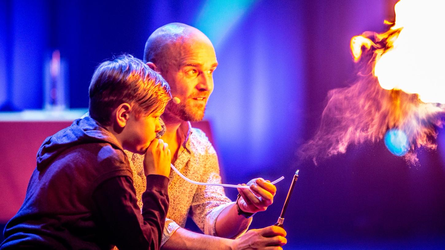 Pyroshow med Håvard