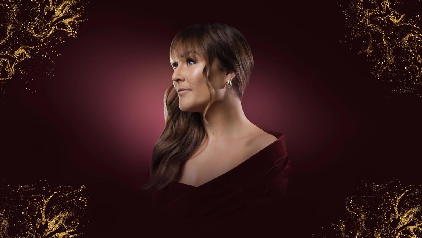 Fredelig jul: Inger Lise Hope med band
