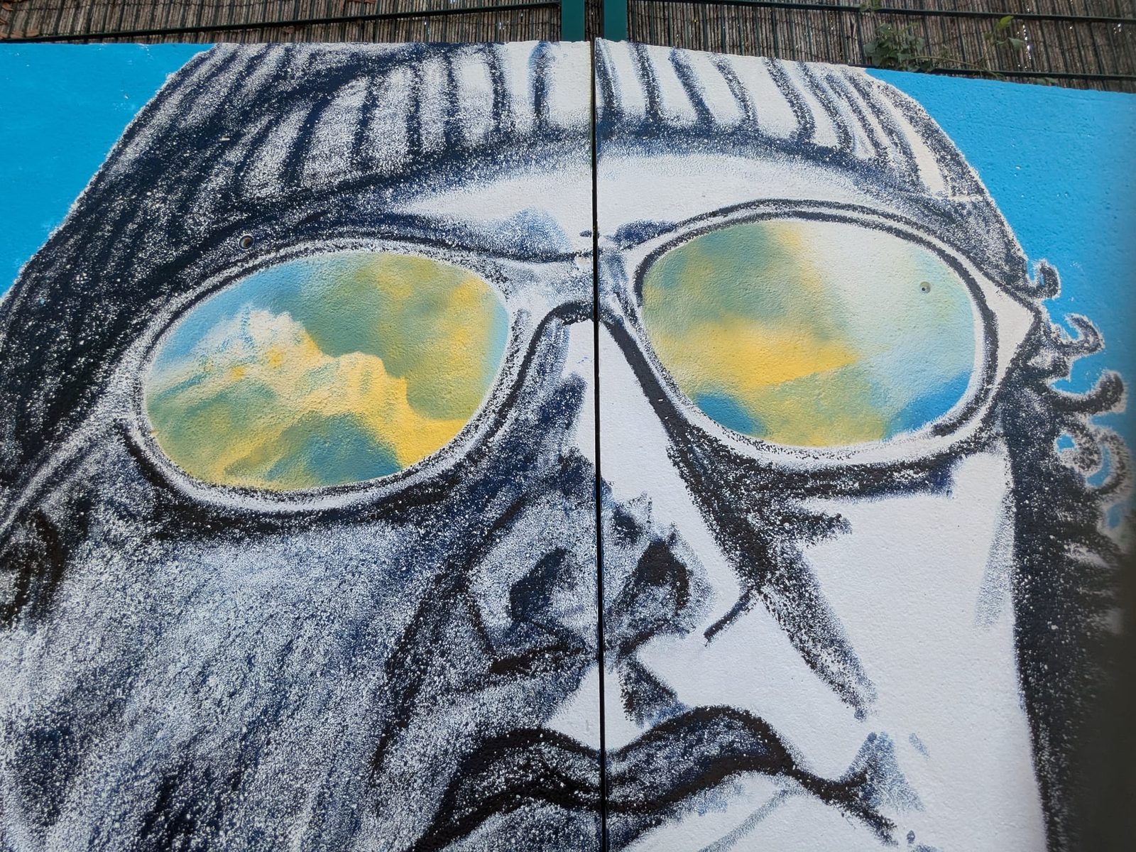 Détail de la fresque