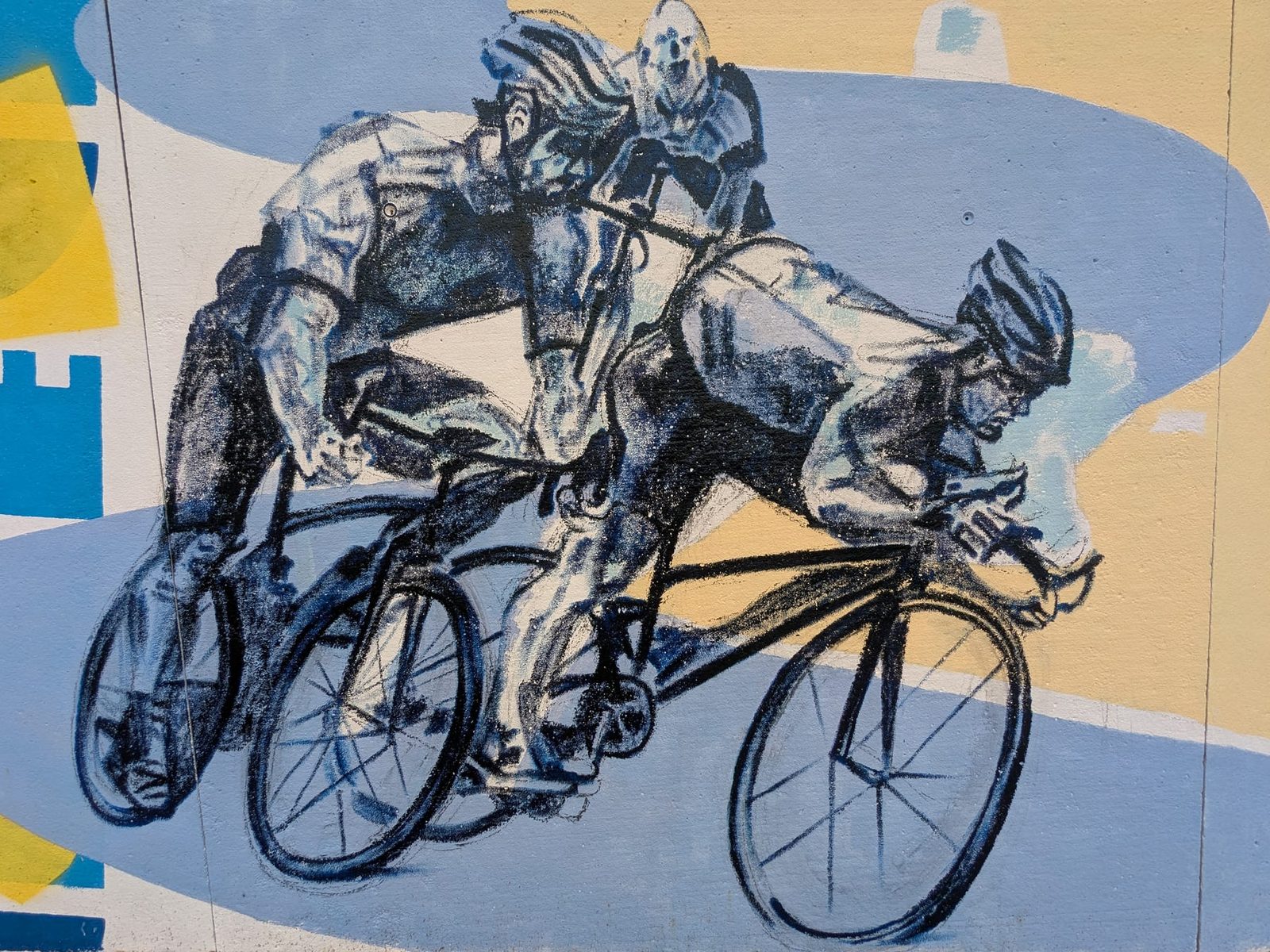 Détail de la fresque
