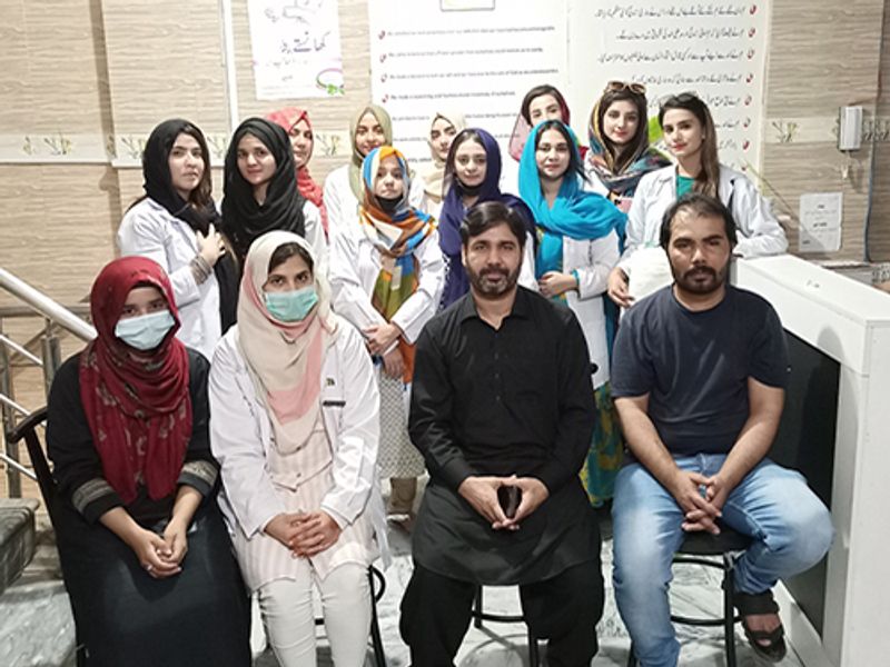 Internship students at IRADA Drug Rehabilitation and Mental Health Services