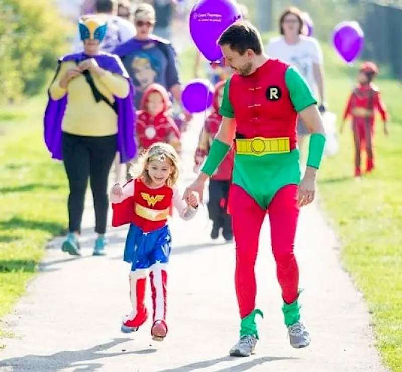 Race For Pace Superhero Parade