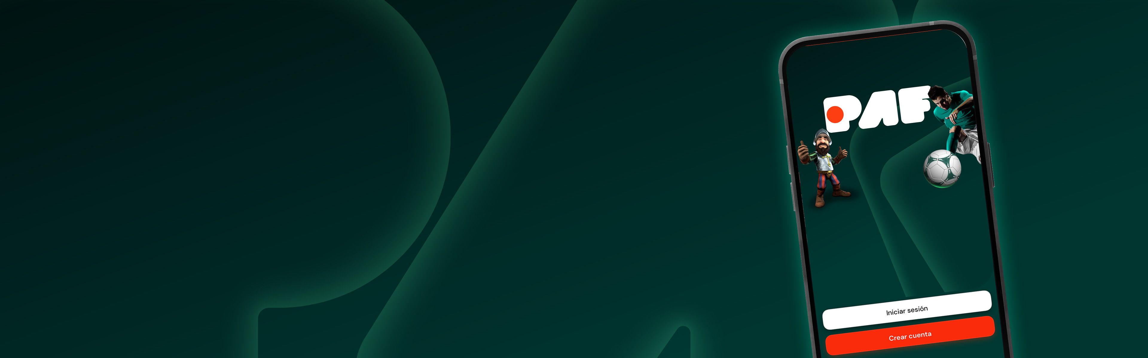 Interfaz del Casino PAF Online