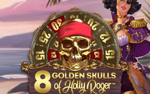 8 Golden Skulls of the Holly Roger