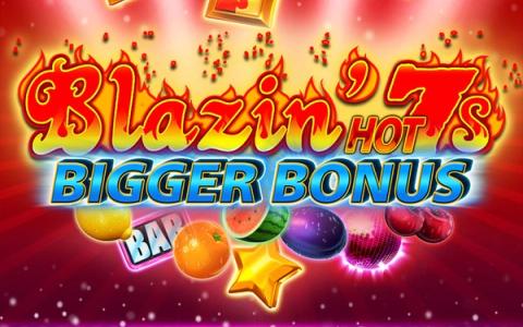 Blazin Hot 7s Bigger Bonus
