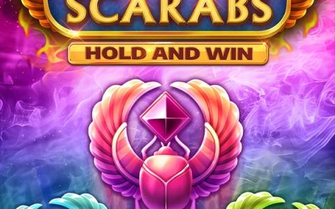 3 Blazing Scarabs Hold and Win