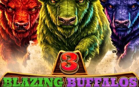3 Blazing Buffalos: Hold & Win