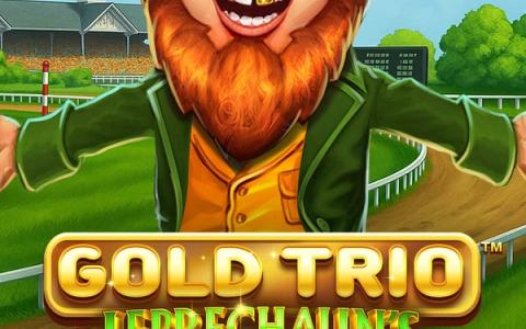 Gold Trio: Leprechaun's Luck Race Bonanza
