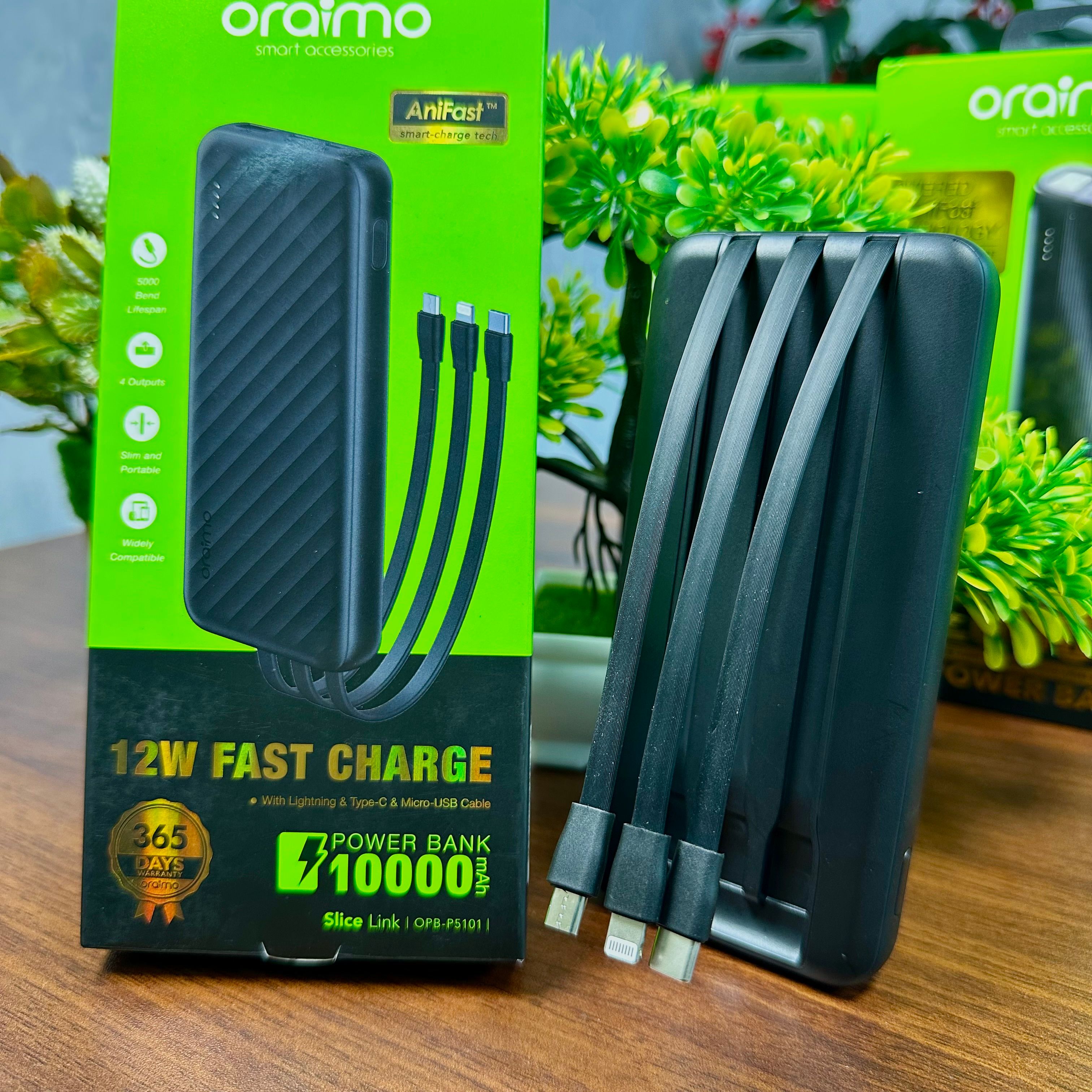 Oraimo Slice Link Pro 10000mAh 22.5W Power Bank thumbnail 4