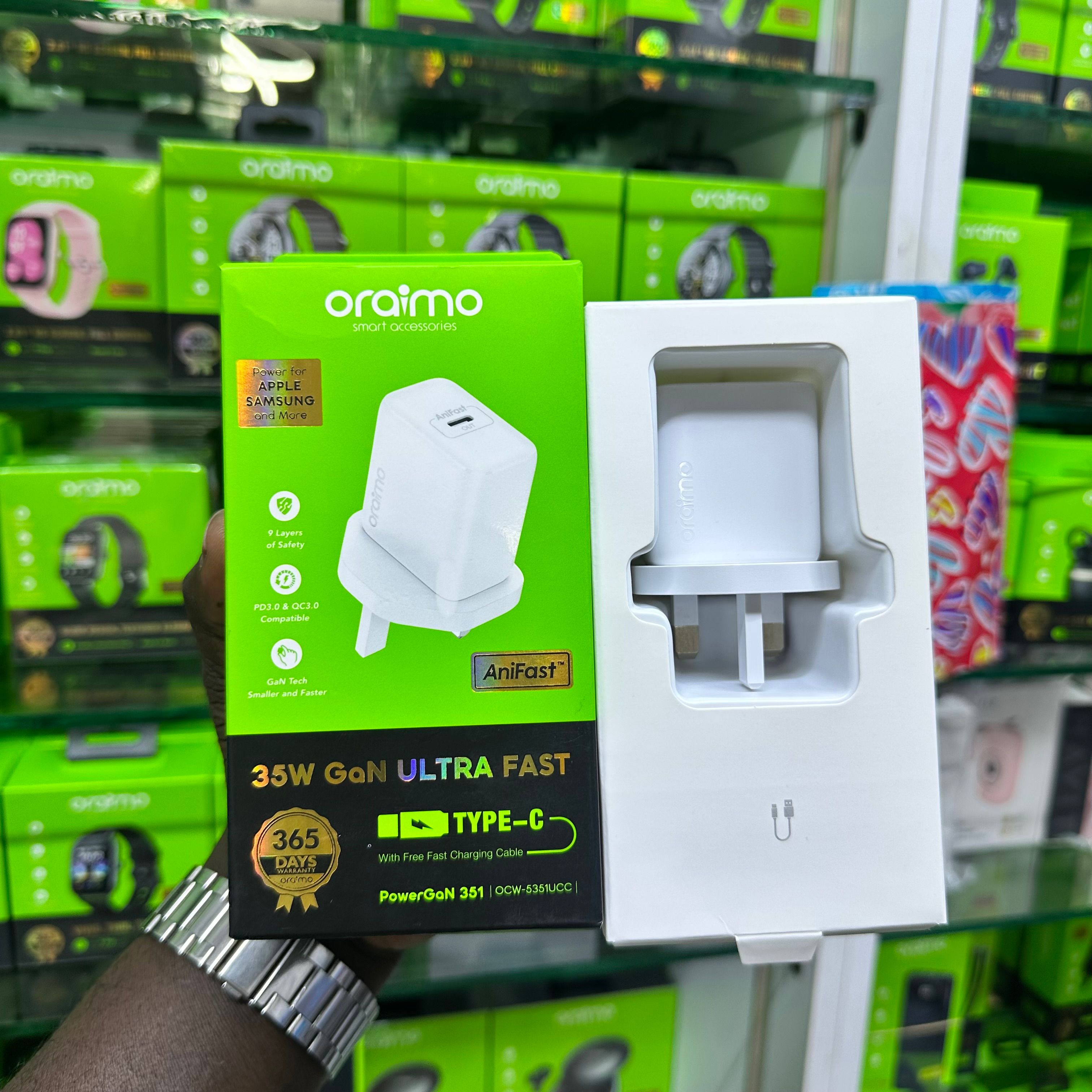 Oraimo 35W GaN Ultra Fast  thumbnail 4