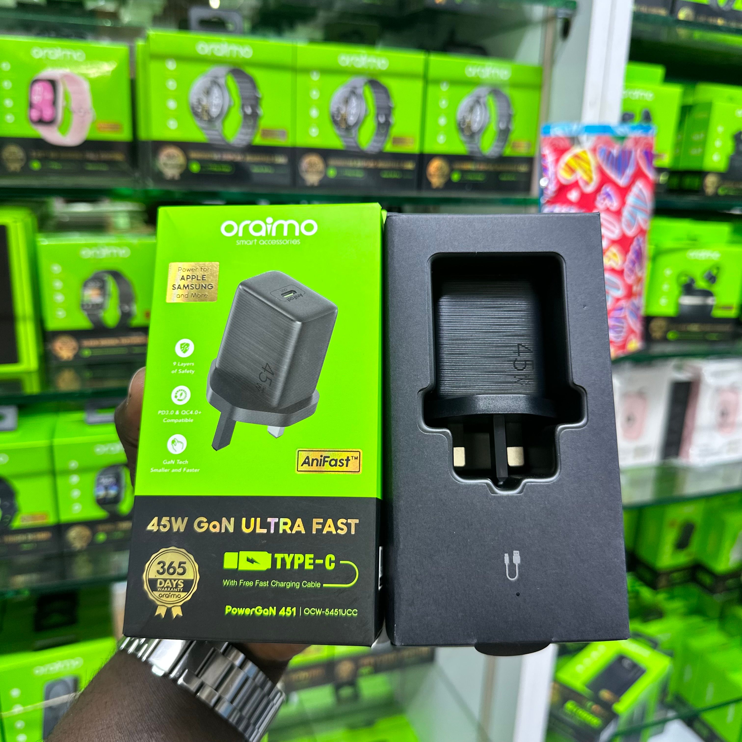 Oraimo 45W GaN Utra Fast  thumbnail 4