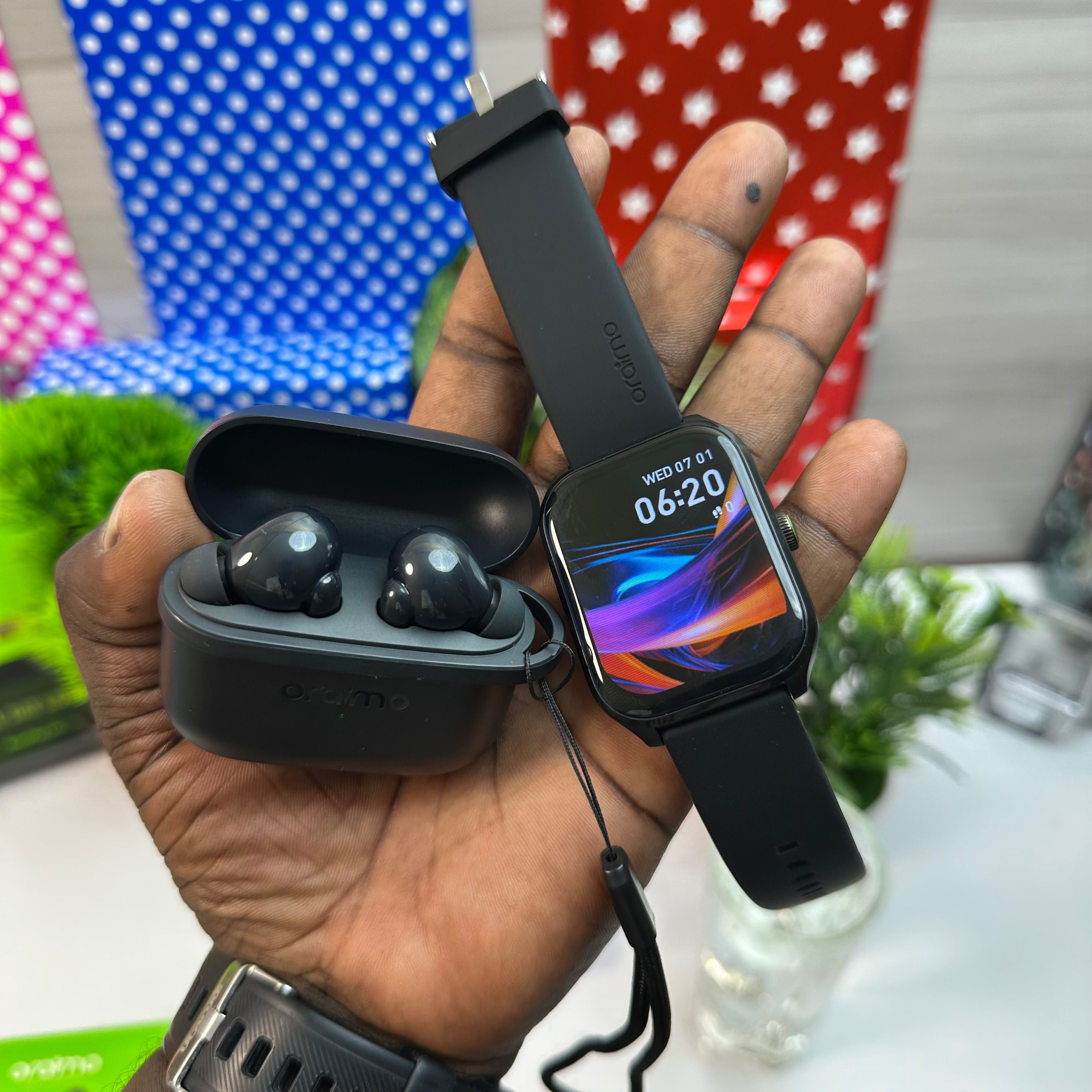 Oraimo Watch 5 lite and Oraimo spacebuds lite thumbnail 2