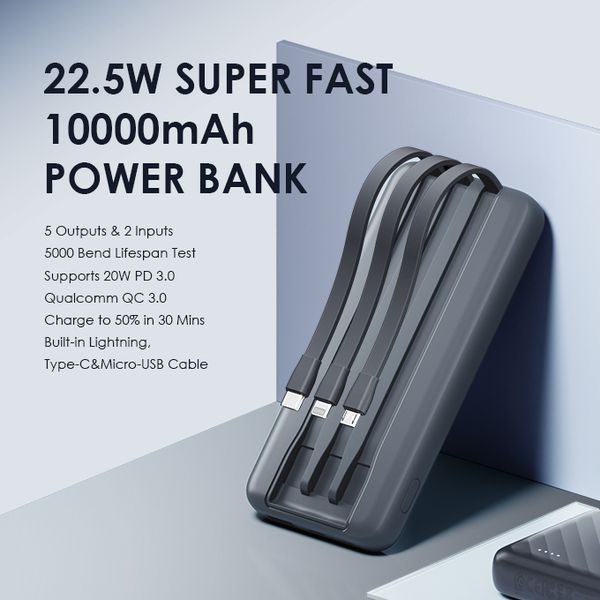 Oraimo Slice Link Pro 10000mAh 22.5W Power Bank thumbnail 6