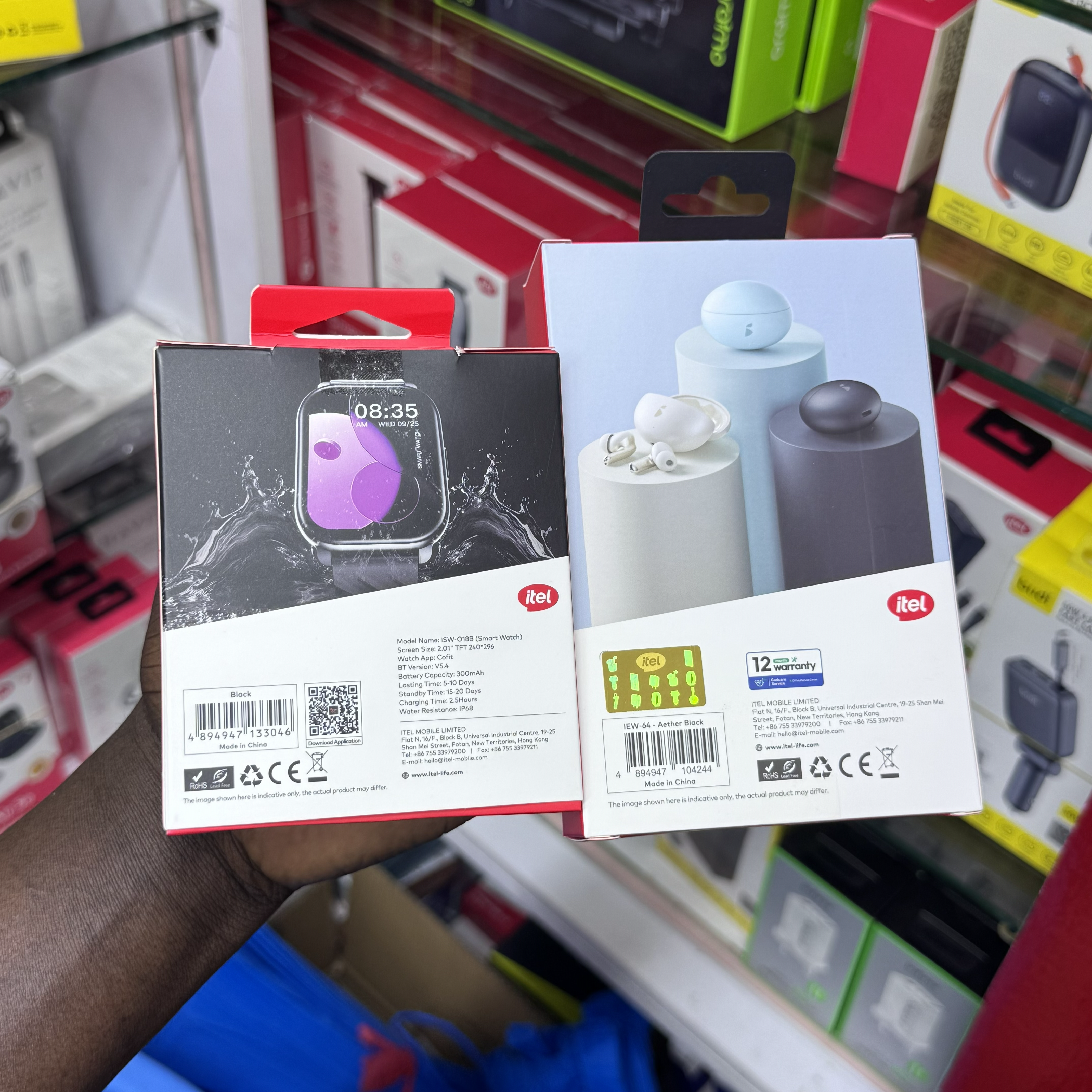 🔥 ITEL FIT 018B SMARTWATCH + BUDS GO BUNDLE! 🔥 thumbnail 4