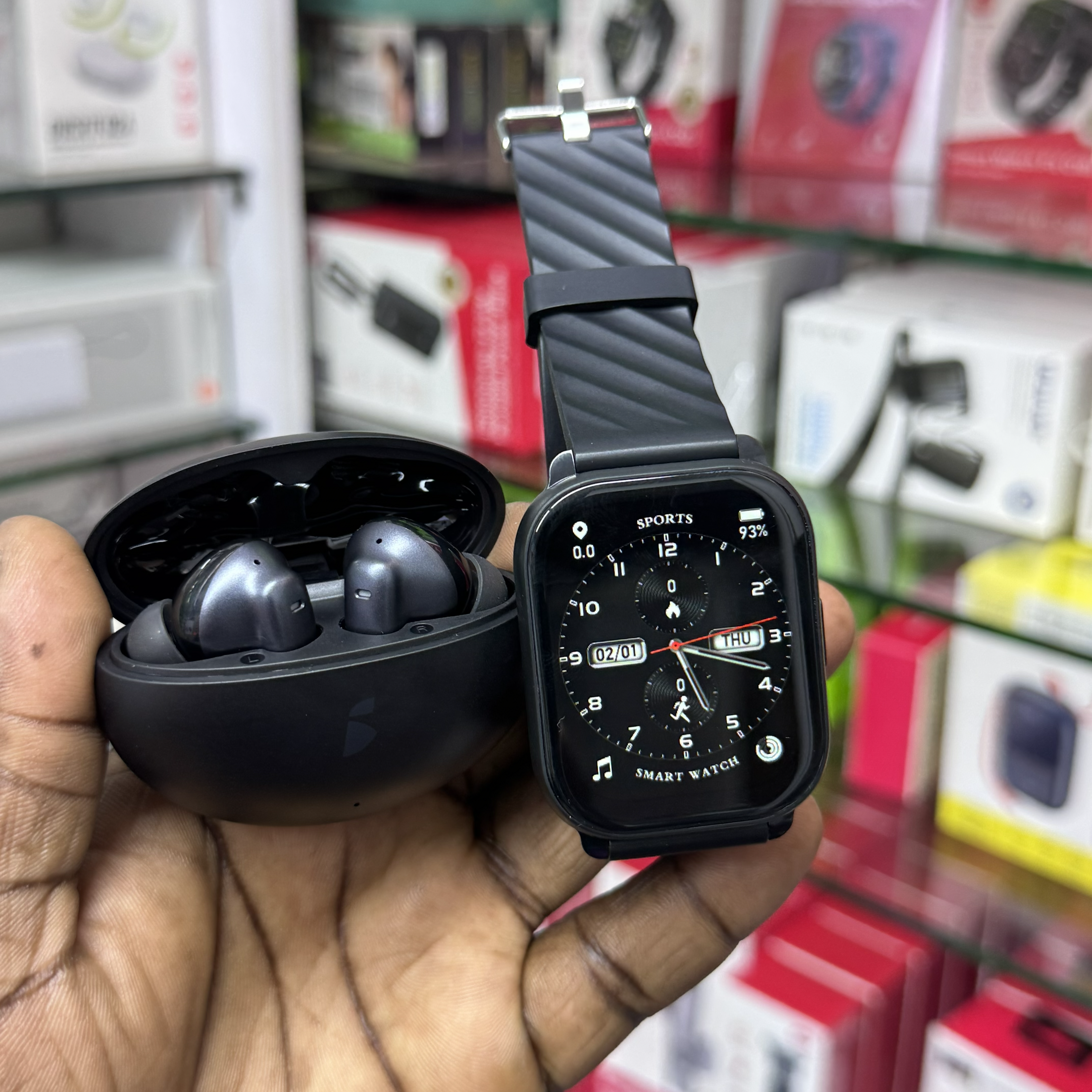 🔥 ITEL FIT 018B SMARTWATCH + BUDS GO BUNDLE! 🔥 thumbnail 2