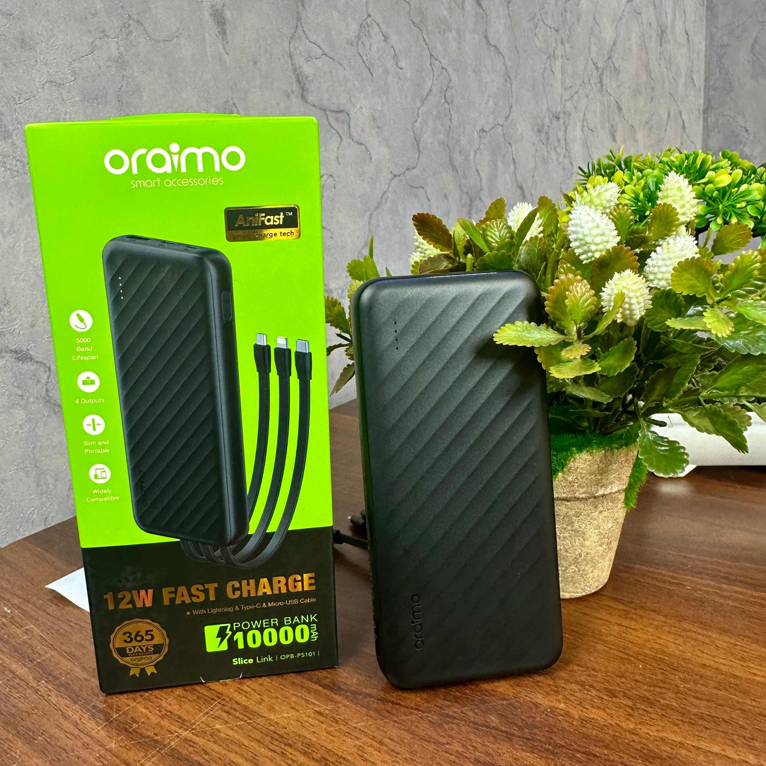 Oraimo Slice Link Pro 10000mAh 22.5W Power Bank thumbnail 3