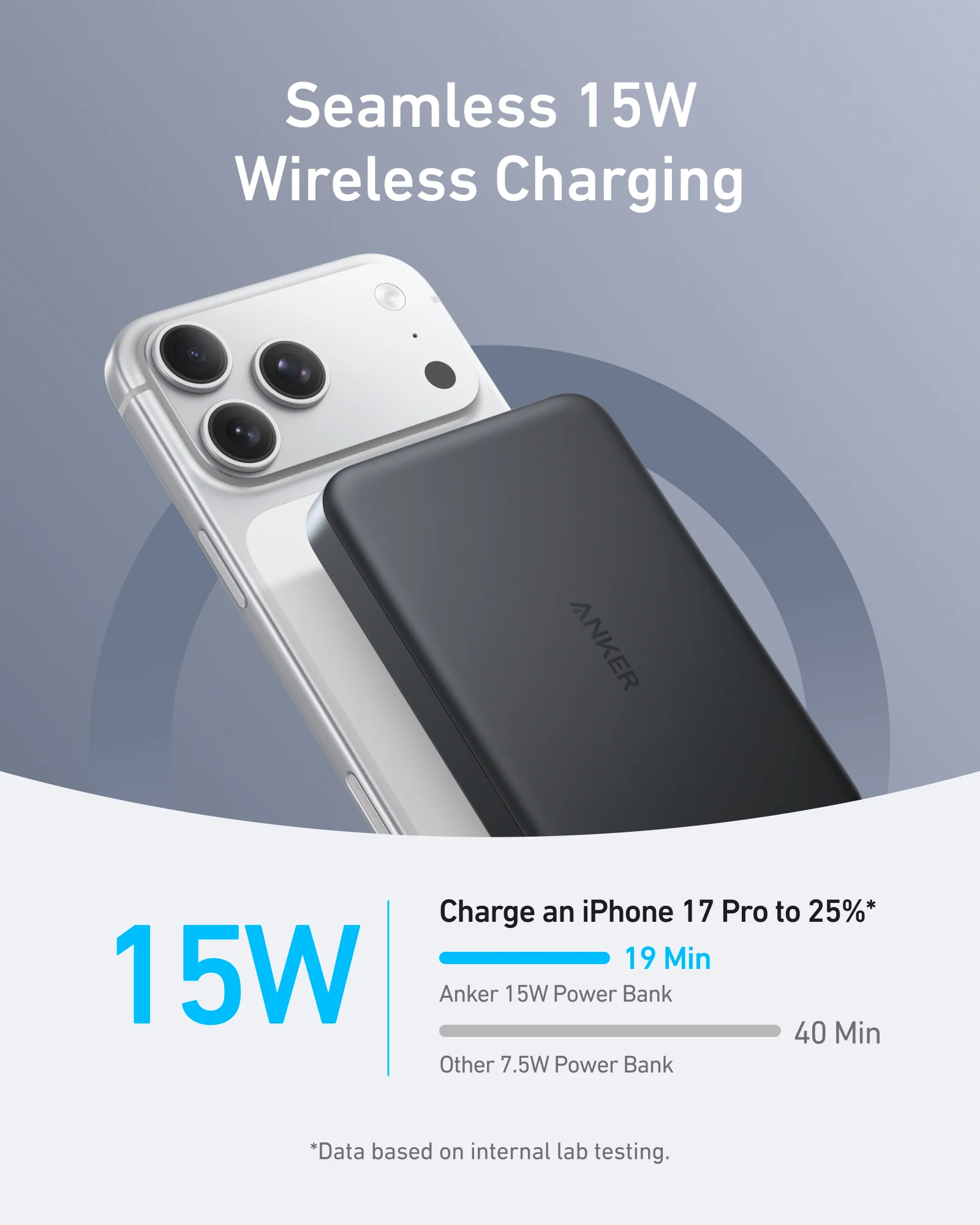 Anker MagGo Ultra Slim 10,000mAh Powerbank Qi2 thumbnail 3