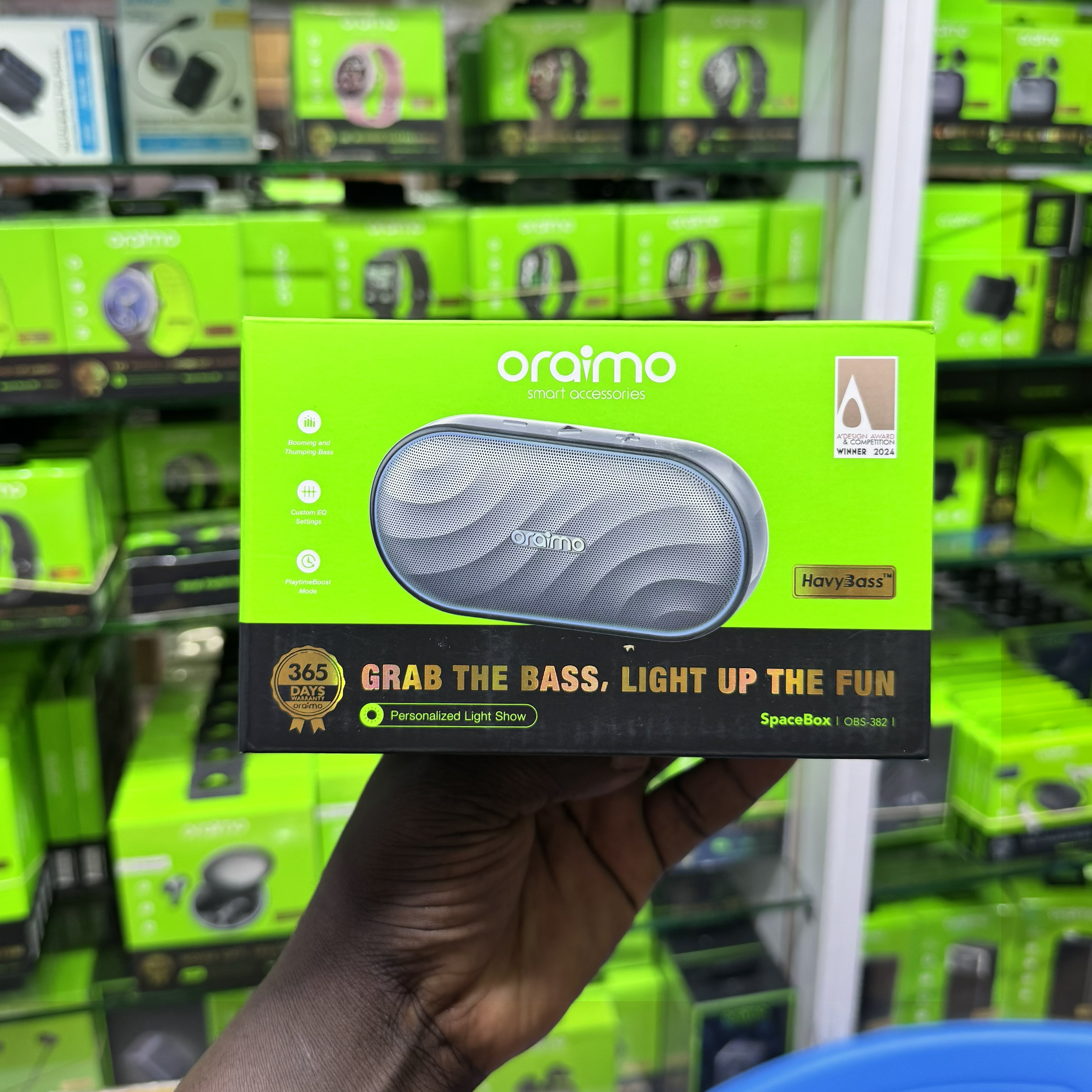Oraimo SpaceBox 8W FM Wireless Speaker