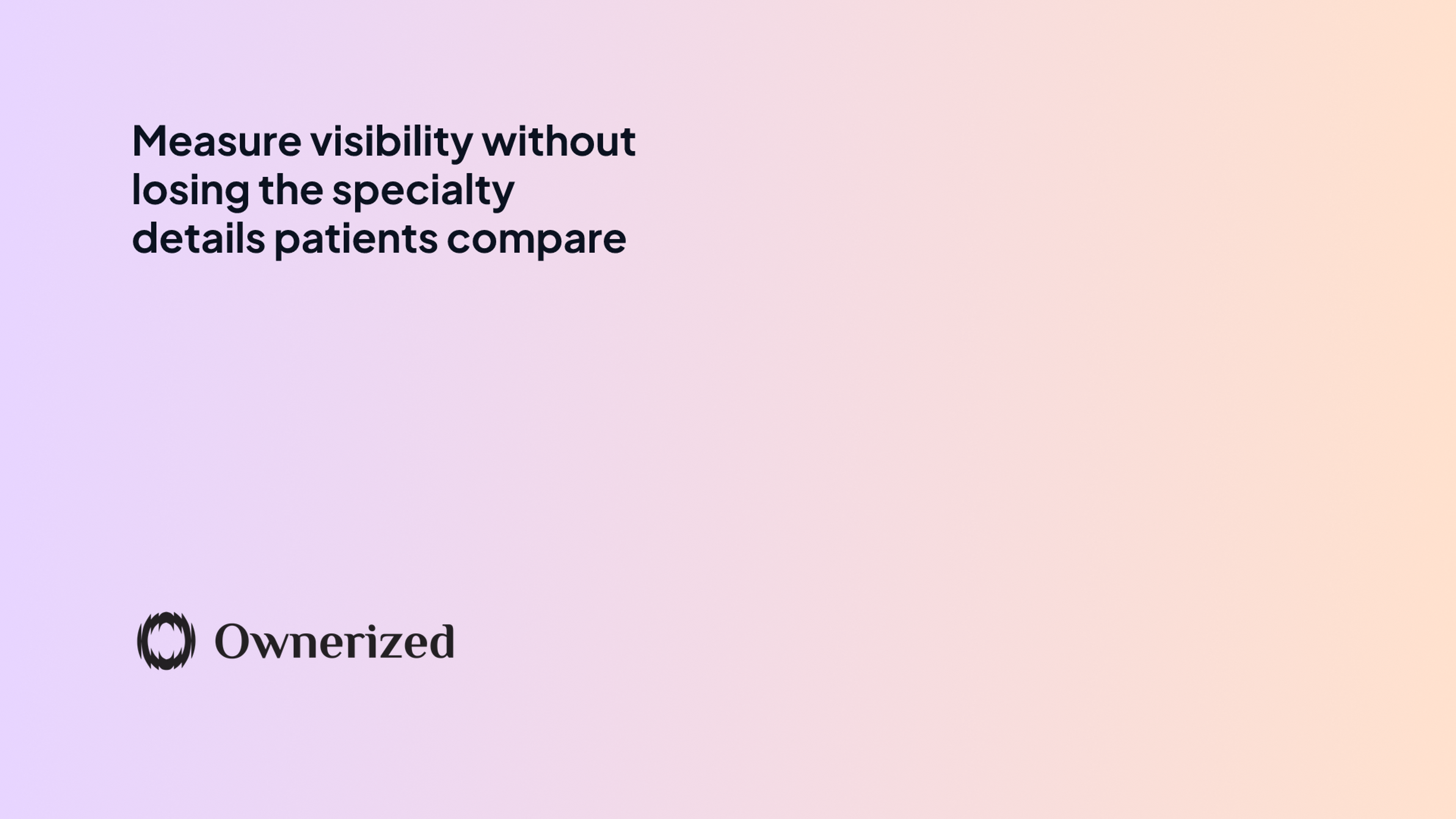AI visibility for a plastic surgery practice: what to measure and what proof matters