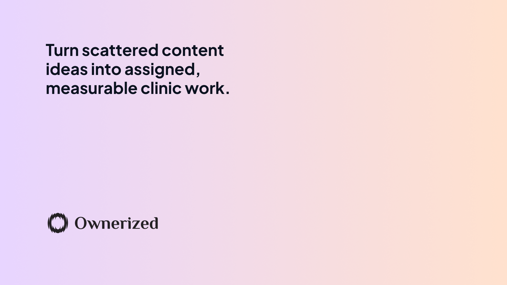 Sample content marketing plan for med spas: a completed decision system