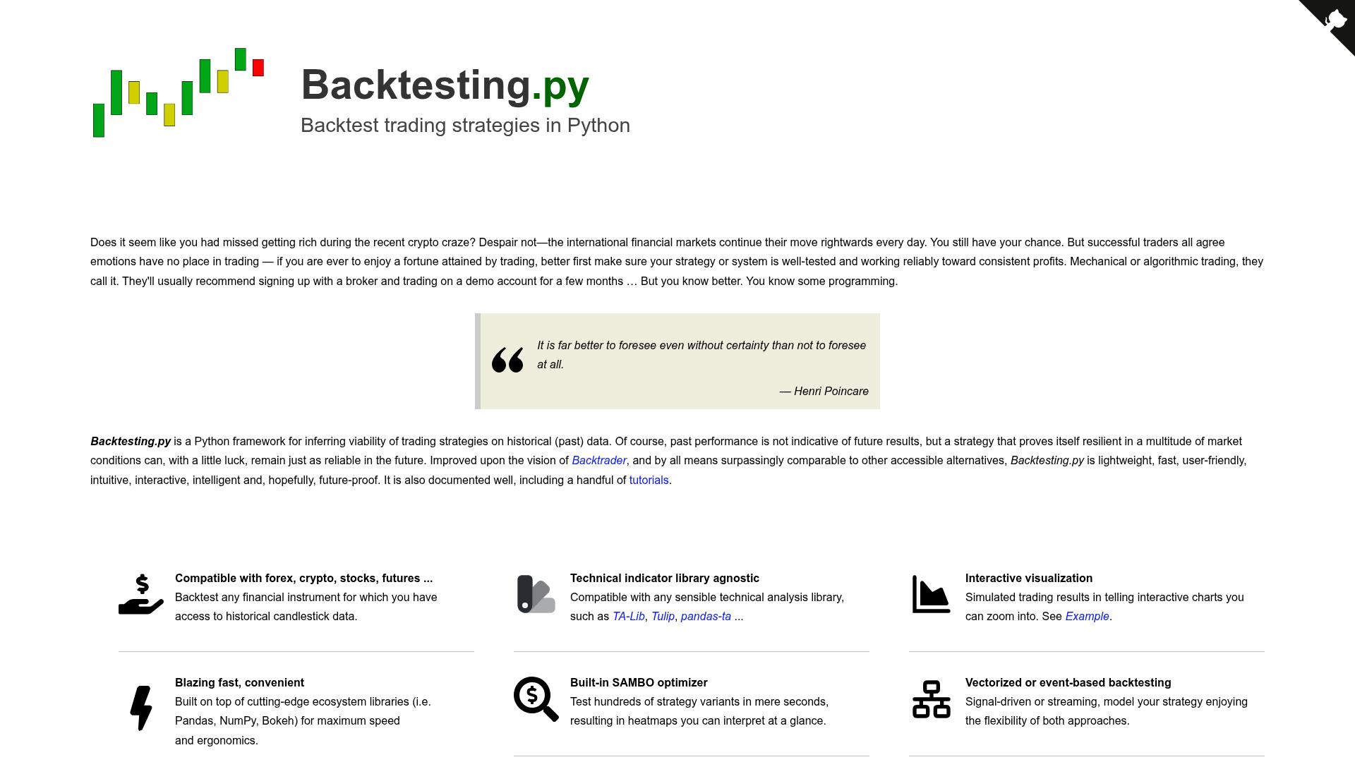 Backtesting.py 公开页面预览